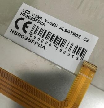 LCD V-GEN ALBATROS C2 H50035FPCA