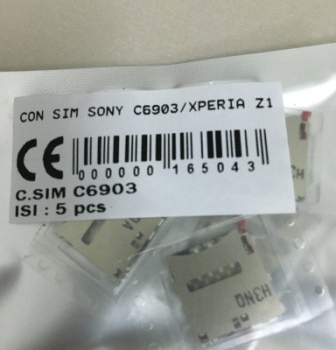 KONEKTOR SIM SONY C6903