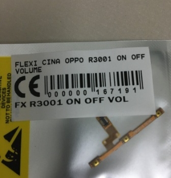 FLEXIBEL OPPO R3001 ON OFF VOLUME