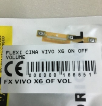 FLEXIBEL VIVO X6 ON OFF VOLUME