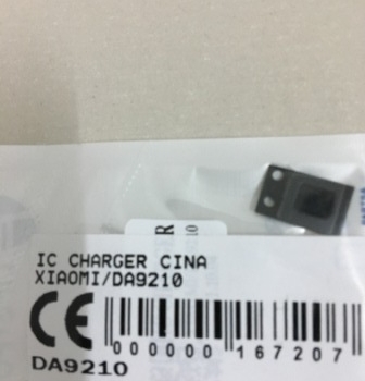 IC CHARGER XIAOMI DA9210