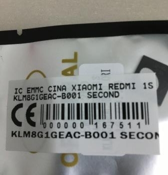 IC EMMC XIAOMI REDMI 1S KLM8G1GEAC-B001