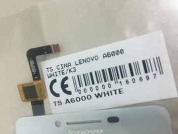 Layar Sentuh Lenovo A6000 putih