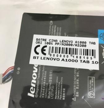 Jual Baterai Lenovo A1000 Tab
