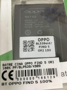 BATRE OPPO FIND 5 BLP539