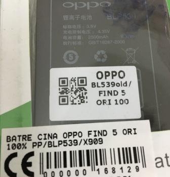 Jual Baterai Oppo Find 5 BLP539