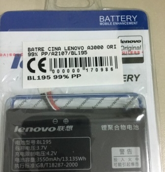 BATRE LENOVO A3000