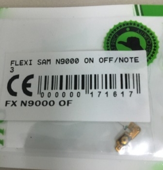 FLEXIBEL SAMSUNG N9000 ON OFF-NOTE 3