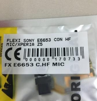 FLEXIBEL SONY E6653 KONEKTOR HANDSFREE MIC-XPERIA Z5