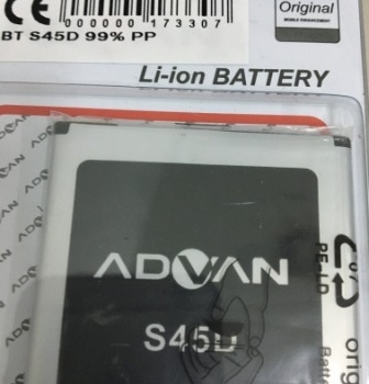 Jual Baterai Advan S45D