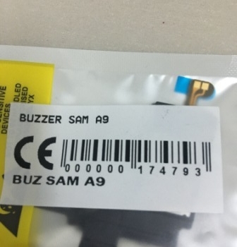 BUZZER SAMSUNG A9