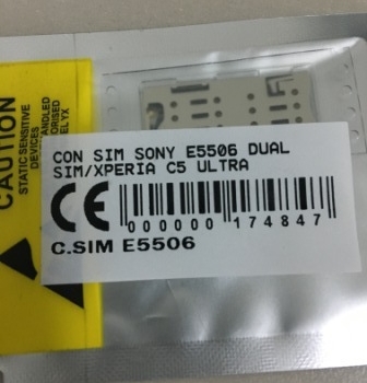 KONEKTOR SIM SONY XPERIA C5 ULTRA - SONY E5506