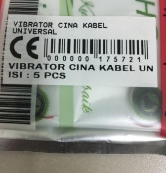 VIBRATOR CINA KABEL UNIVERSAL