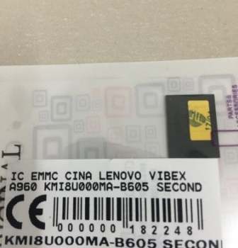 IC EMMC LENOVO VIBEX A960 KMI8U000MA-B605