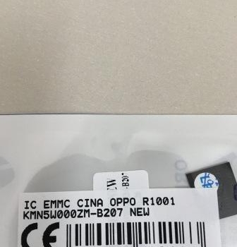 IC EMMC OPPO R1001 KMN5W000ZM-B207 SECOND