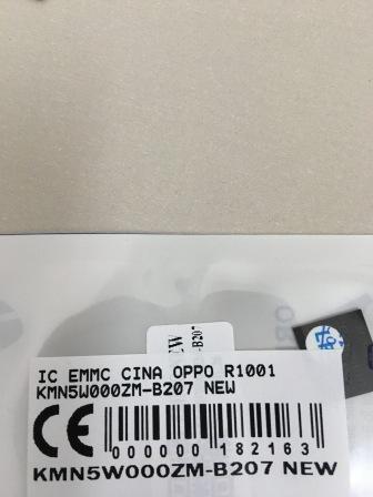 IC EMMC OPPO R1001 KMN5W000ZM-B207