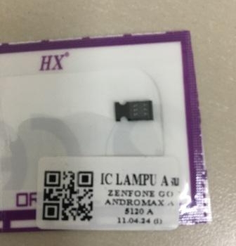 IC LAMPU ASUS ZENFONE GO-ANDROMAX A-5120A