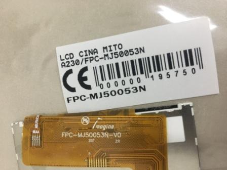 LCD MITO A230 FPC-MJ50053N