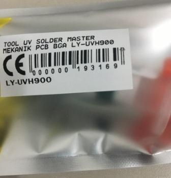 UV SOLDER MASTER MEKANIK PCB BGA LY-UVH900