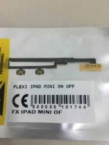 FLEXIBEL IPAD MINI ON OFF Flexible Fleksibel Power On Off Flex Cable Spare Part Grosir Sparepart hp