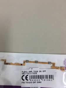 FLEXIBEL SAMSUNG T310 ON OFF-T311-T315  Flexible Flexibel Power On Off Volume Flex Cable Spare Part Grosir Sparepart hp