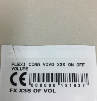 FLEXIBEL VIVO X3S ON OFF VOLUME