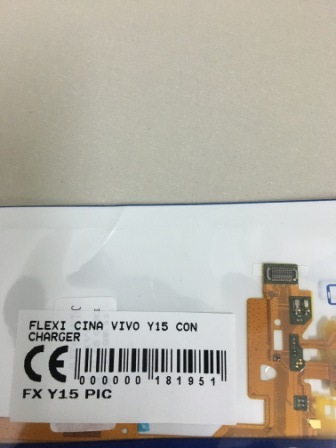 Jual Fleksibel charger Vivo Y15 2019 Fleksibel Flexible Fleksi Flexibel Flex Con Tc Connector Pcb Konektor cas papan charging