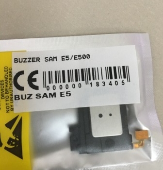 BUZZER SAMSUNG E5-E500