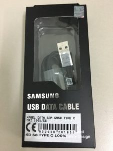 KABEL DATA SAMSUNG G950 TYPE C-GALAXY S8
