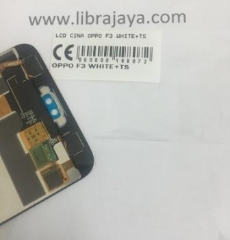 Lcd Oppo F3 White+Touch Screen