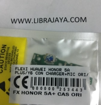 Flexi Huawei Honor 5A Plus-Y6 Con Charger+Mic Ori