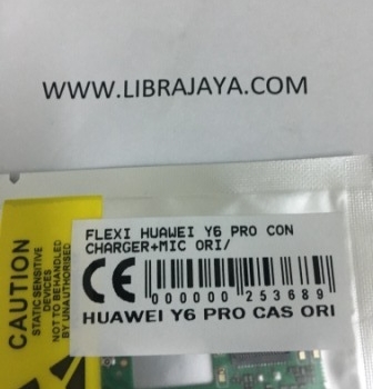 Flexi Huawei Y6 Pro Con Charger+Mic Ori