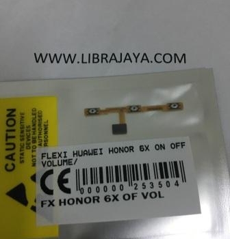 Flexibel Huawei Honor 6X On Off Volume