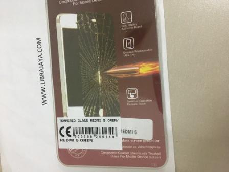 Tempered Glass Redmi 5