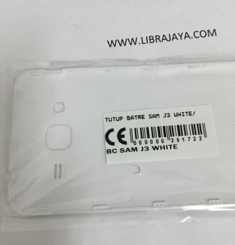 Tutup Batre Samsung J3 White