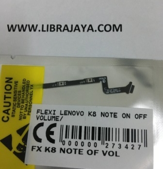 Flexibel Lenovo K8 Note On Off Volume