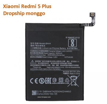 Jual Baterai Xiaomi Redmi 5 Plus Bn44