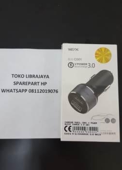 Charger Mobil C001 V Power Quick Charge 3.0 Wex