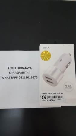 Charger Mobil C003 2.4A Wex Tc Casan usb Car Adaptor charger Spare Part Hp Grosir