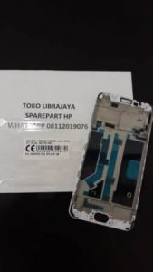 TULANG TENGAH-FRAME LCD OPPO F1 PLUS WHITE-OPPO R9
