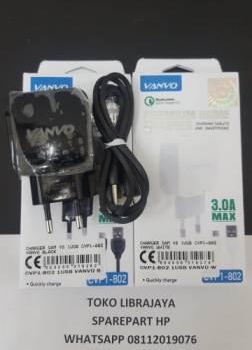 charger samsung v8 1usb cvp1-802 vanvo black