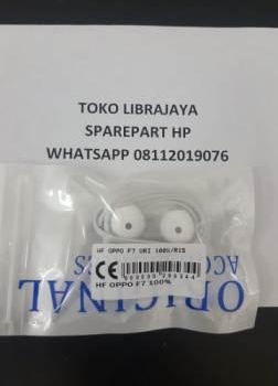 handsfree oppo f7 ori 100%-oppo r15