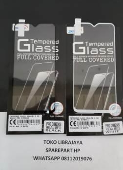 Tempered Glass Realme 3 5D Black Pro Dimensi