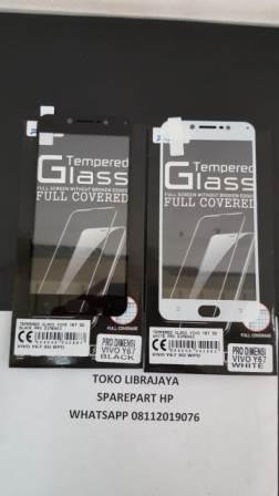 Jual Tempered Glass Vivo Y67 5D Black Pro Dimensi Anti Gores Full Screen Protector