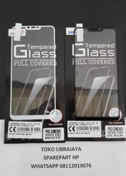 Tempered Glass Vivo Y83 5D Black Pro Dimensi-Vivo Y81