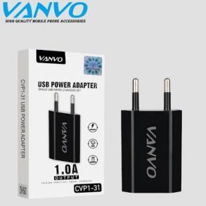 BATOK CHARGER CVP1-31 BLACK VANVO 1USB