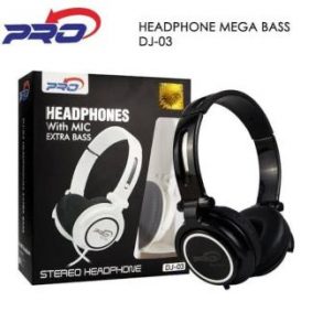 HANDSFREE BANDO PRO DJ-03 WHITE