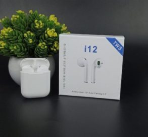 HANDSFREE BLUETOOTH I12 WHITE