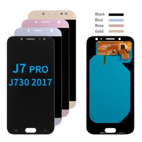 Lcd Samsung J730-J7 Pro LCD Display Digitizer Touch Screen Spare Part Sparepart hp murah Grosir LCD Meetoo winfocus incell lion mgku og moshi