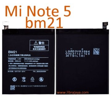 Jual Batre Xiaomi Mi Note 5 BM21